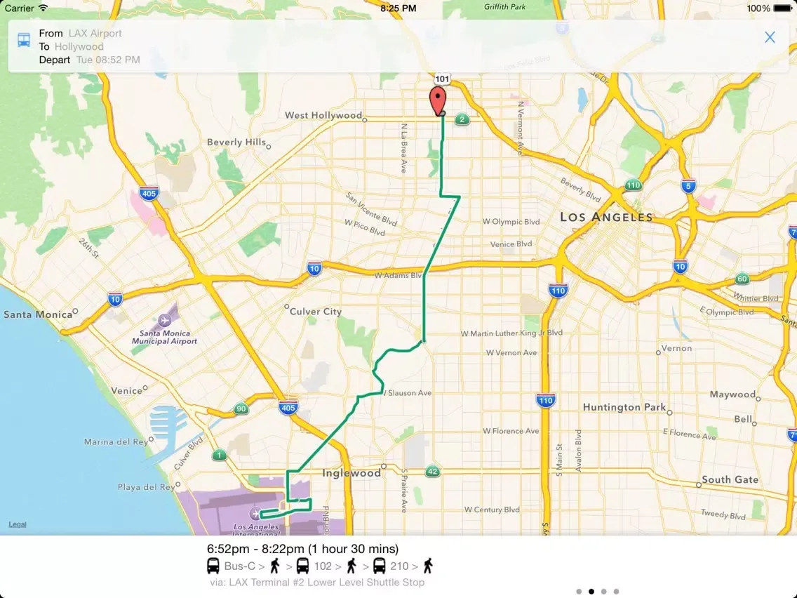 Capturas de pantalla de Transit Tracker - Los Angeles iPad 