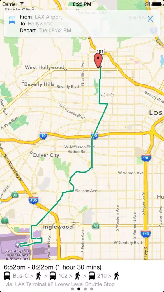 Capturas de pantalla de Transit Tracker - Los Angeles