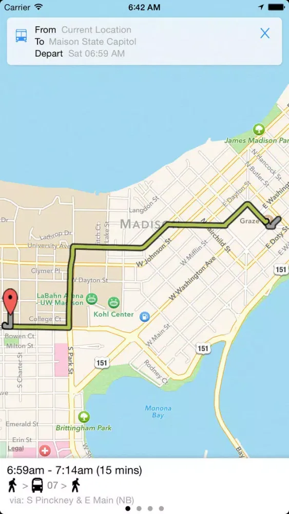 Скриншоты Transit Tracker - Madison
