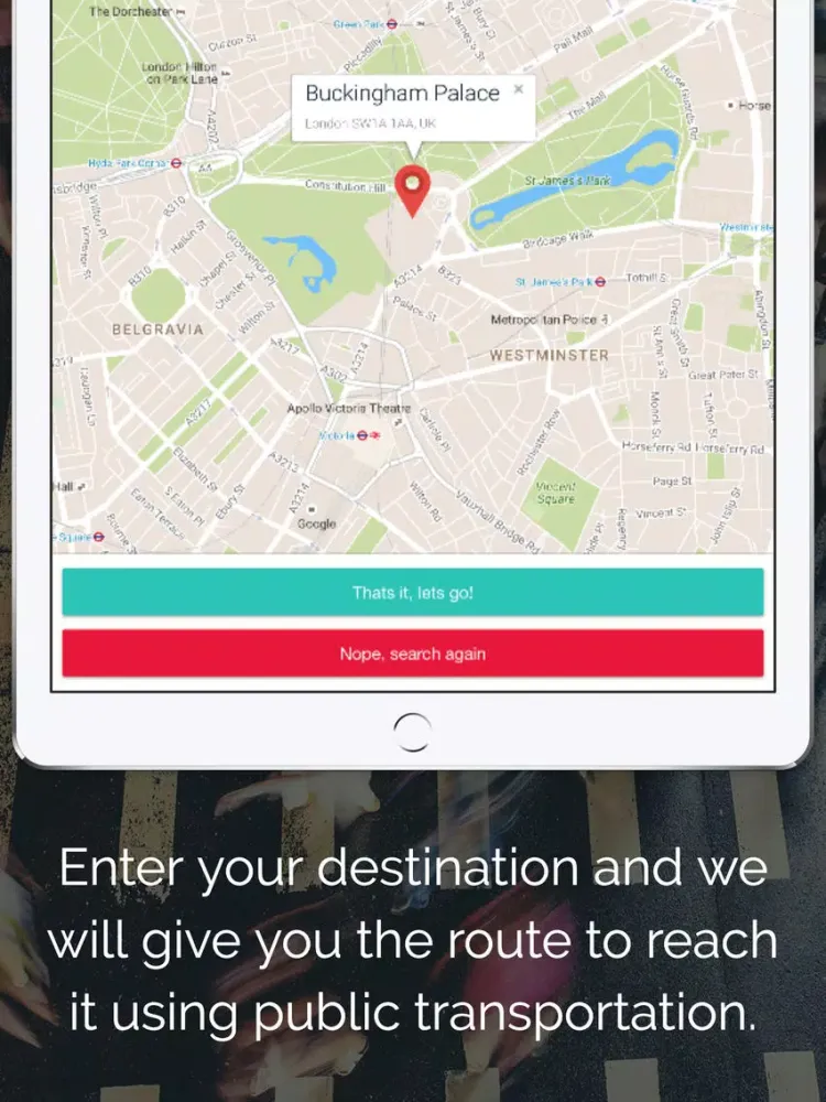 InMotion - London Public Transport, TFL, London Bus, & London Tube iPad  سکرین شاٹس