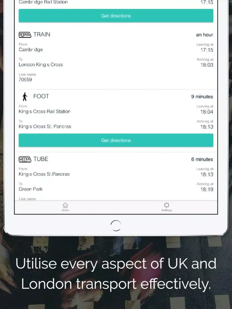 InMotion - London Public Transport, TFL, London Bus, & London Tube iPad  سکرین شاٹس