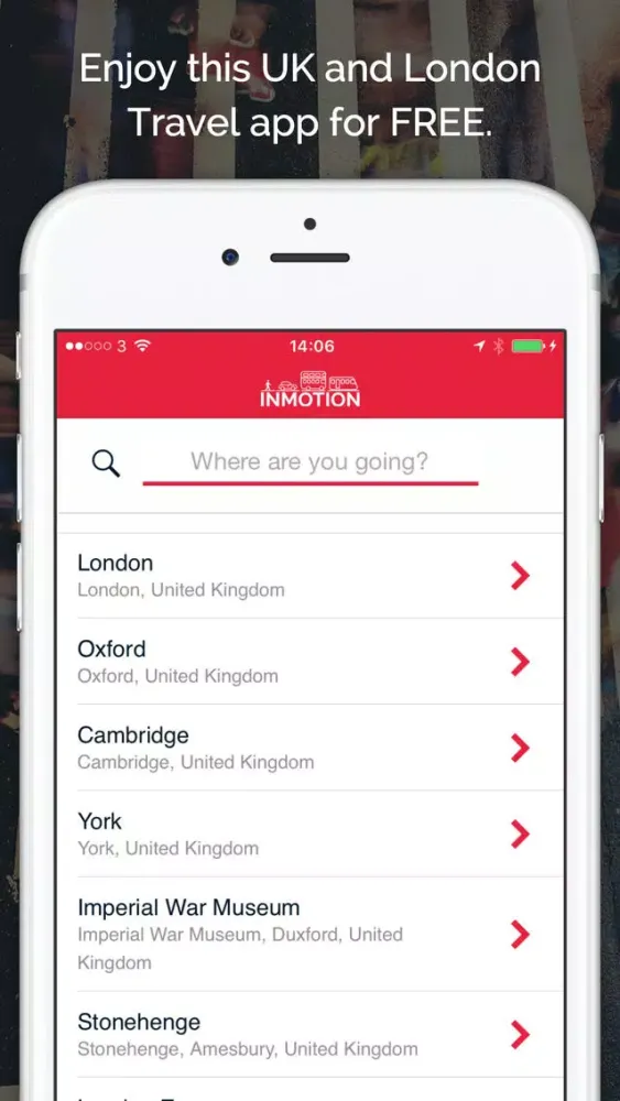 InMotion - London Public Transport, TFL, London Bus, & London Tube سکرین شاٹس