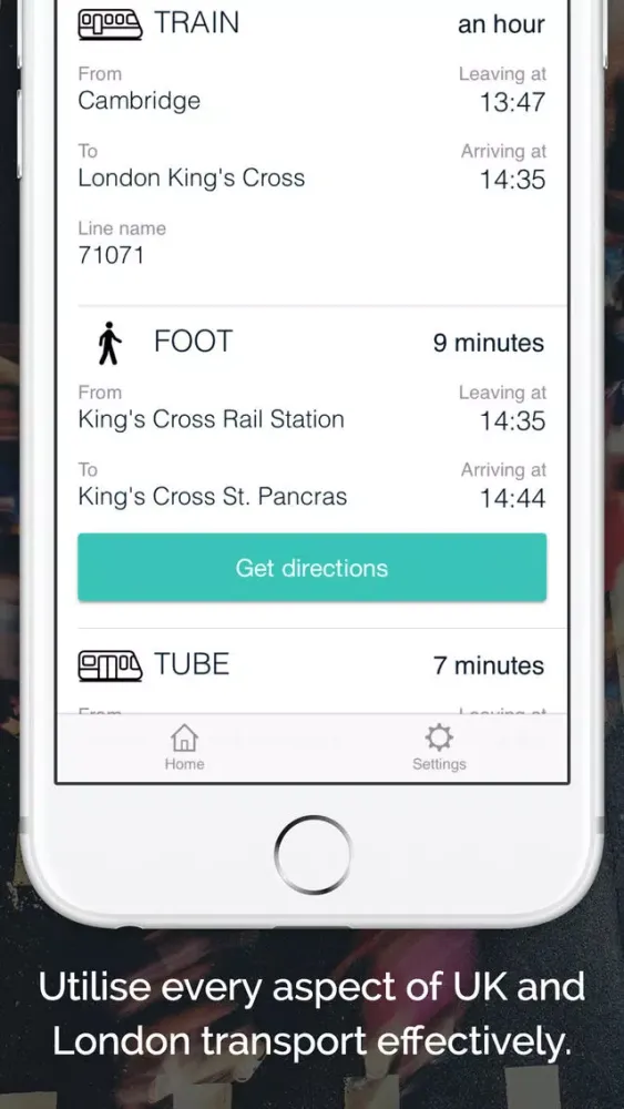InMotion - London Public Transport, TFL, London Bus, & London Tube سکرین شاٹس