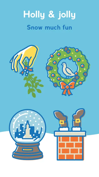Rag Tag Christmassy Stickers স্ক্রিনশট