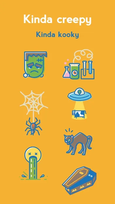 Rag Tag Spookyish Sticker Pack سکرین شاٹس