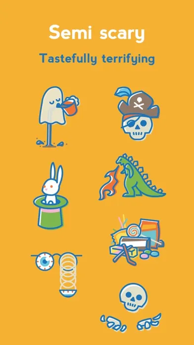 Rag Tag Spookyish Sticker Pack سکرین شاٹس