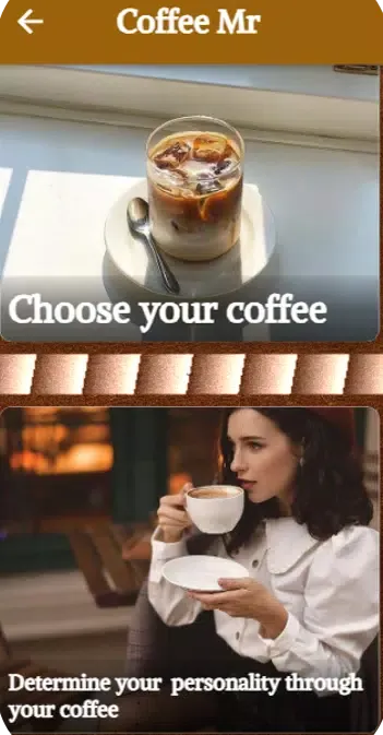 Coffee Mr: coffee in the home. Screenshots