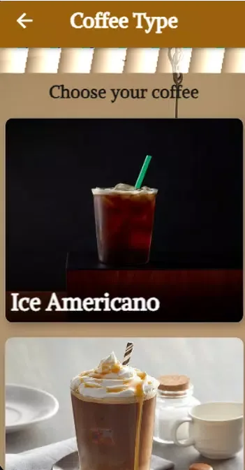 Coffee Mr: coffee in the home. Screenshots