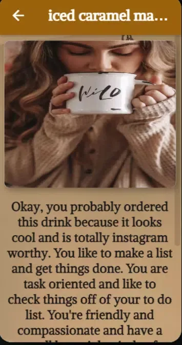 Coffee Mr: coffee in the home. Screenshots