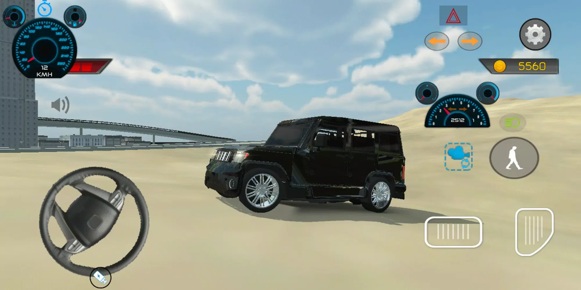Capturas de tela do Mahindra Drift Car Game