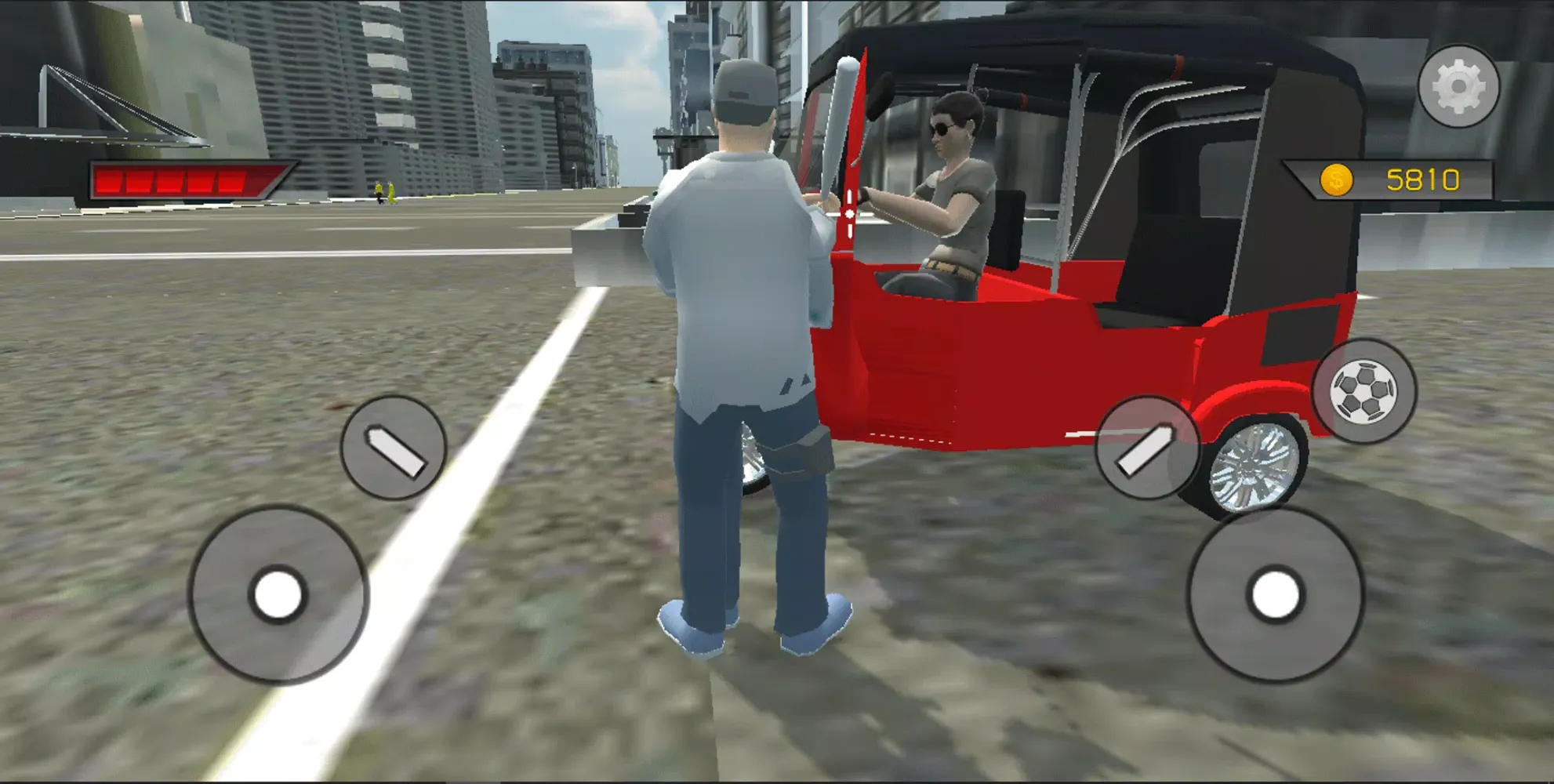Capturas de tela do Mahindra Drift Car Game