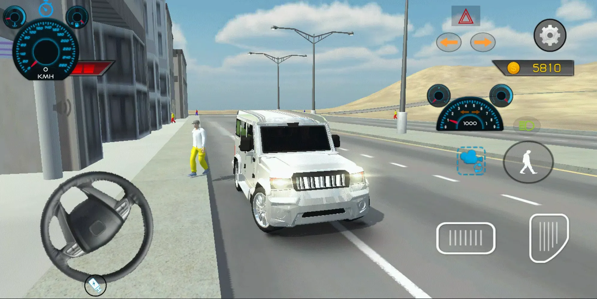 Capturas de tela do Mahindra Drift Car Game