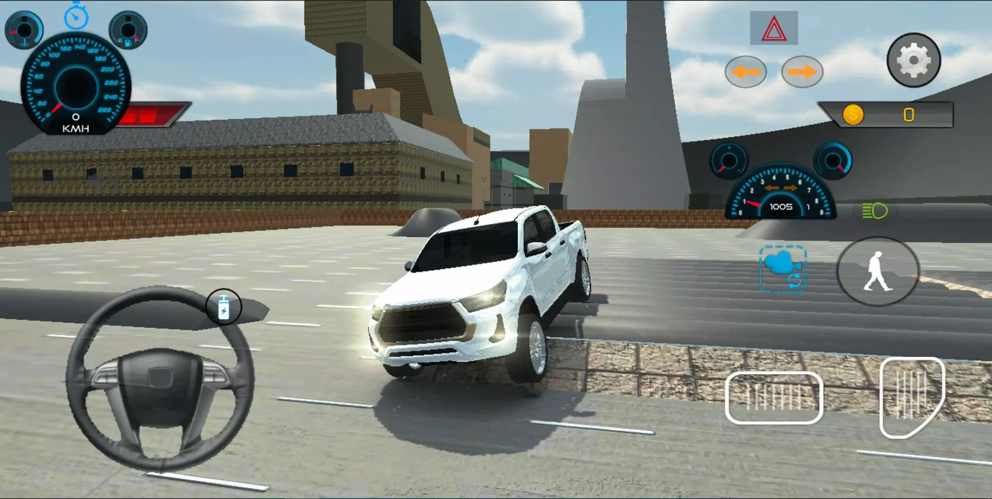 Revo Hilux Car Game Screenshots