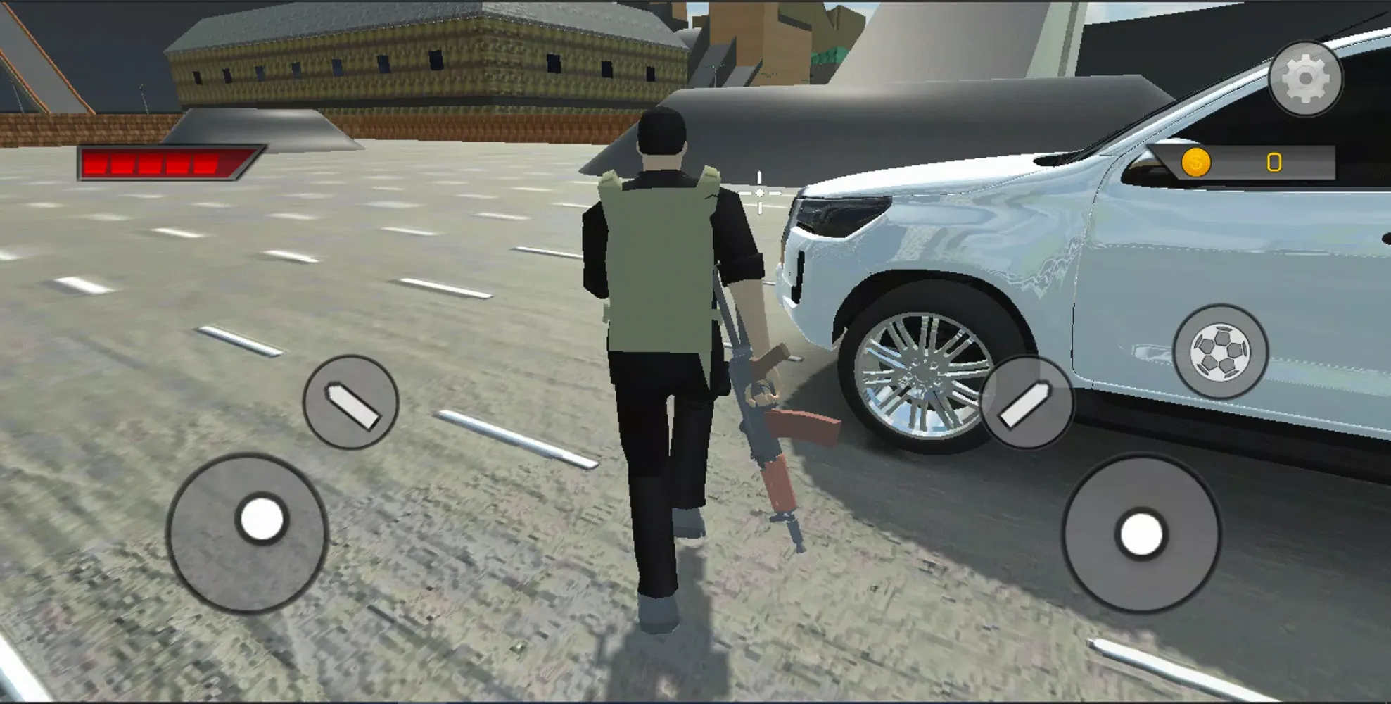 Revo Hilux Car Game Screenshots