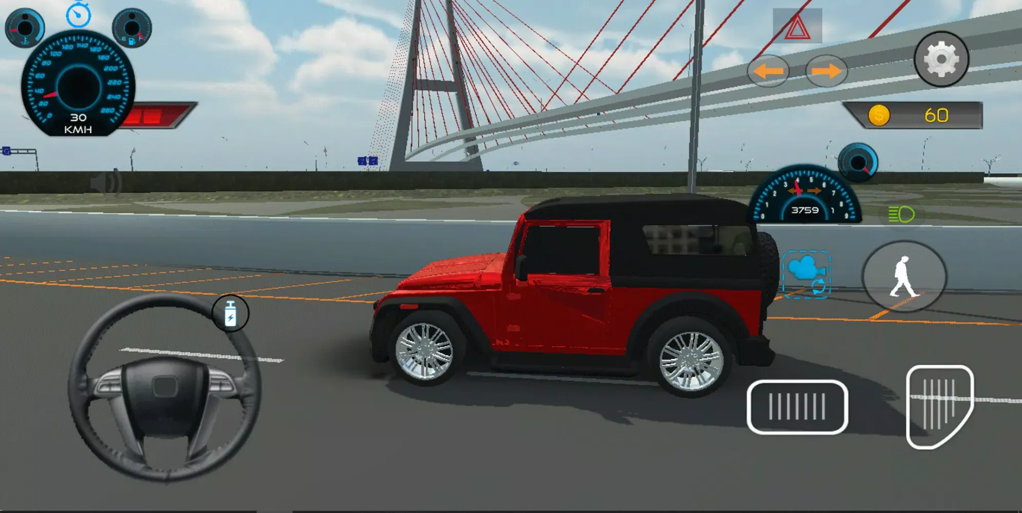 Scorpio Fortuner Car Game Screenshots