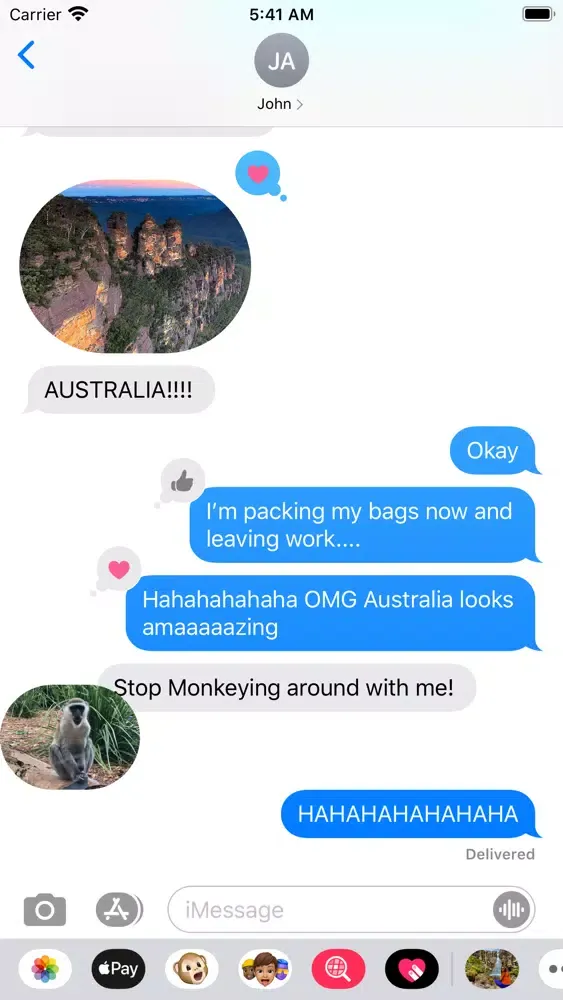 Beautiful Australian Stickers Ekran Görüntüleri