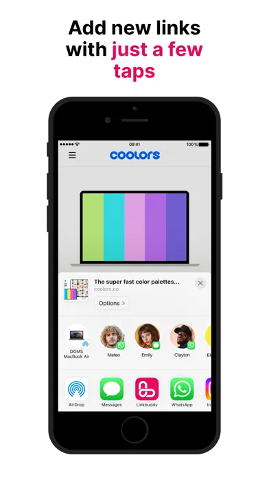 Linkbuddy: Share Links Ekran Görüntüleri