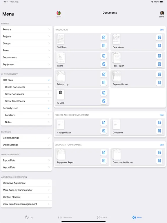 Dreharbeit - Überstunden iPad 应用截图