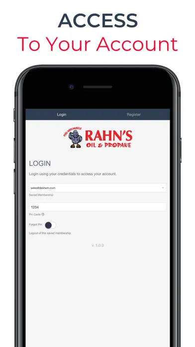ภาพหน้าจอของ Rahn's Oil & Propane
