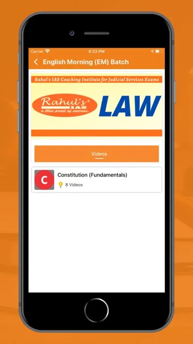 Capturas de pantalla de Rahul's IAS