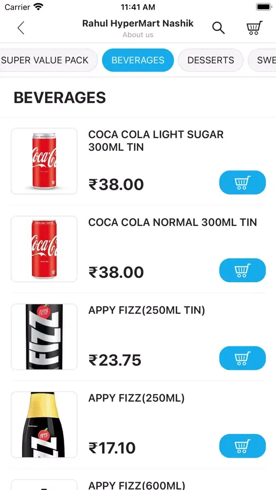 Скриншоты Rahul HyperMart