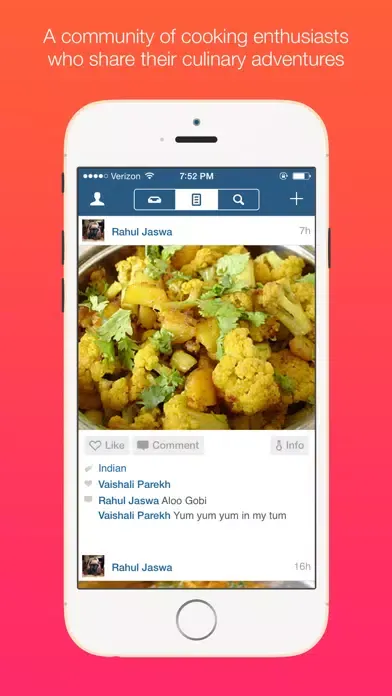 Screenshot di Kalpana's Kitchen - Gourmet Vegetarian Recipes and Cooking