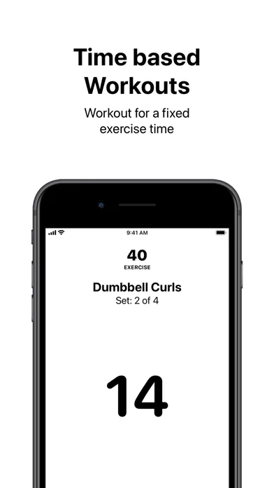 Timed: Workout Timer & Planner स्क्रीनशॉट