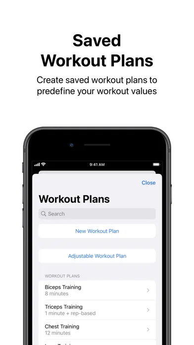 Timed: Workout Timer & Planner स्क्रीनशॉट