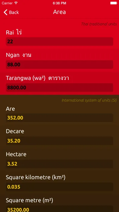 تصاویر Rai Converter – Convert Thai, Chinese, Japanese, Imperial, U.S. & SI System Units For Free