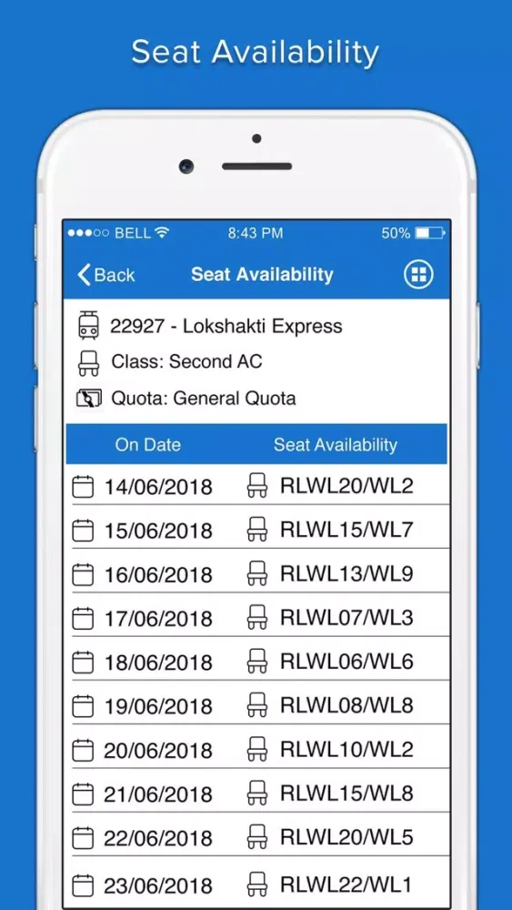 Screenshot di PNR Status - Train Time Table
