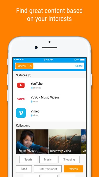 Get@ - Follow your curiosity. Get at great content Screenshots