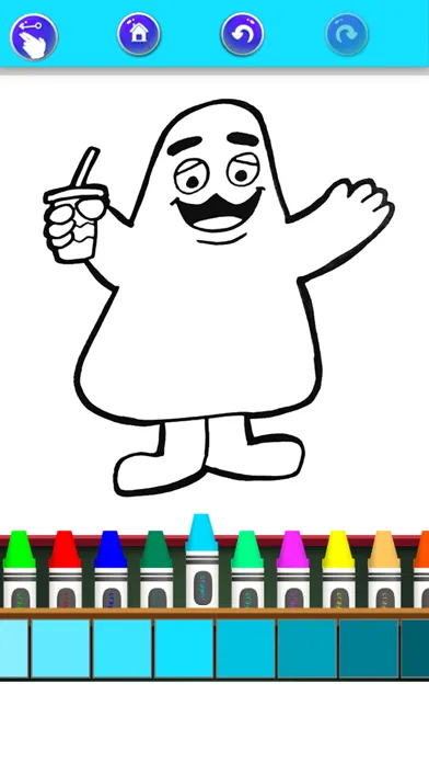 Capturas de tela do Grimace Coloring by Shake
