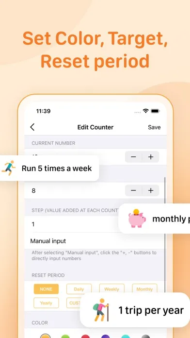 Tally: Counter & Habit tracker スクリーンショット