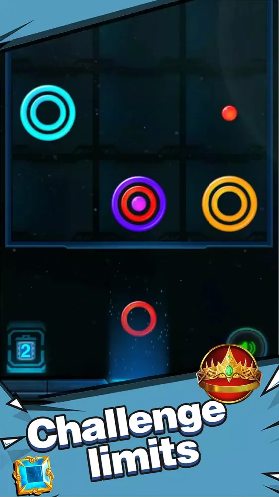 Скриншоты Rainbow Circles Game