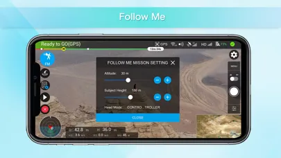 Capturas de pantalla de Rainbow for DJI Drones