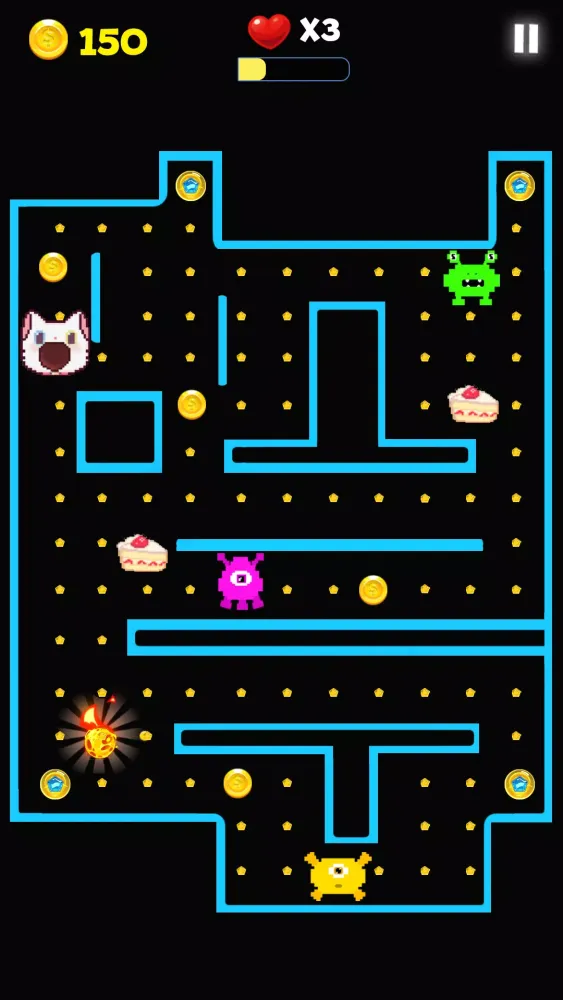 Captures d'écran de Pac Classic - Maze Escape