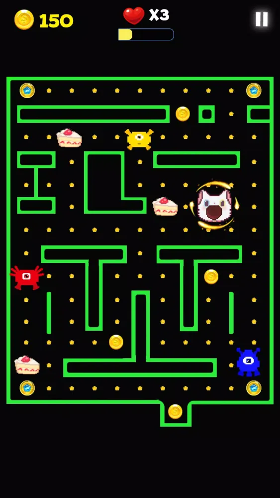 Captures d'écran de Pac Classic - Maze Escape