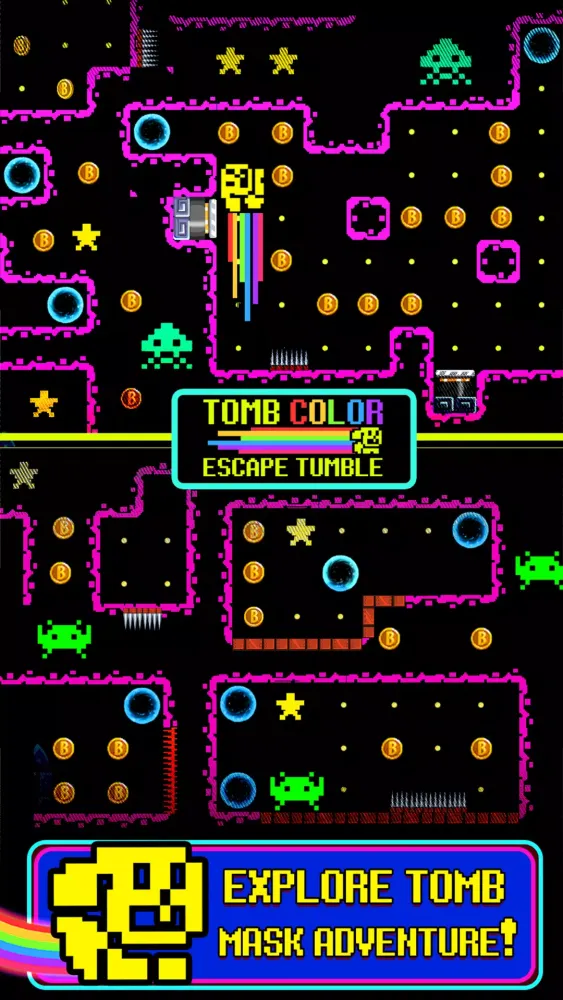 Tomb Color - Escape Tumble Ekran Görüntüleri