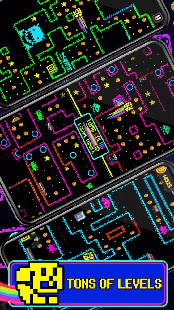 Tomb Color - Escape Tumble Ekran Görüntüleri