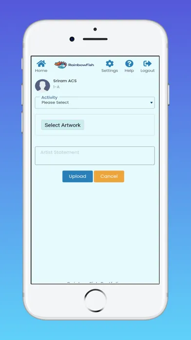 RainbowFish Portfolio Screenshots
