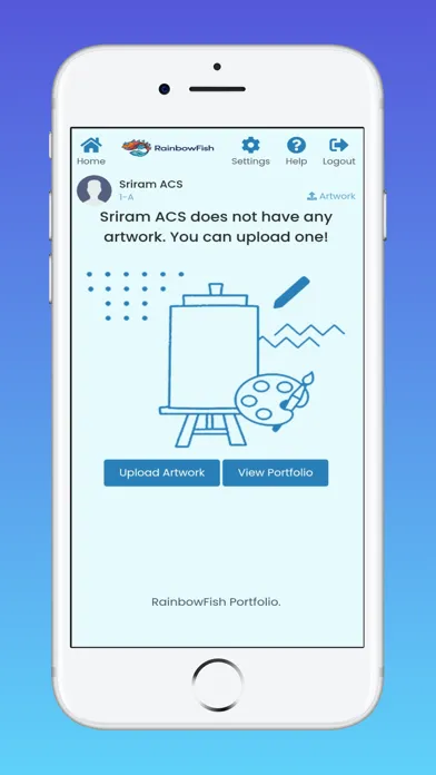 RainbowFish Portfolio Screenshots