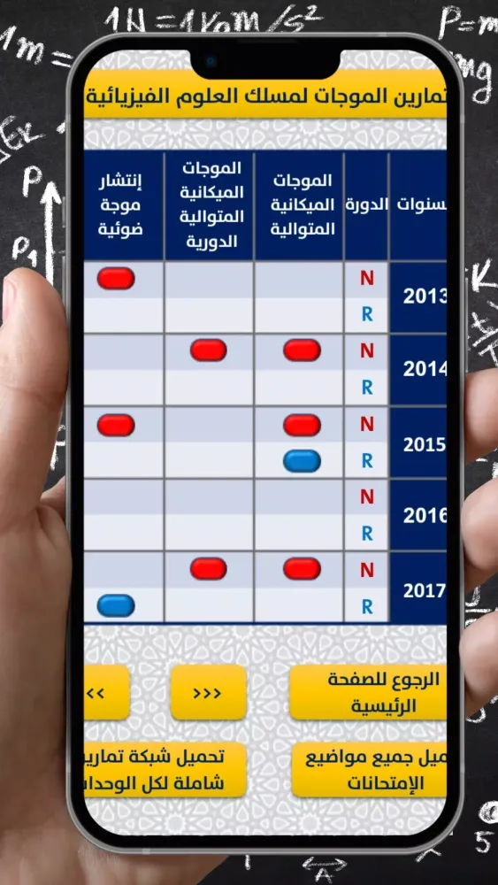 الثانية باك -الفيزياء- الموجات Screenshots