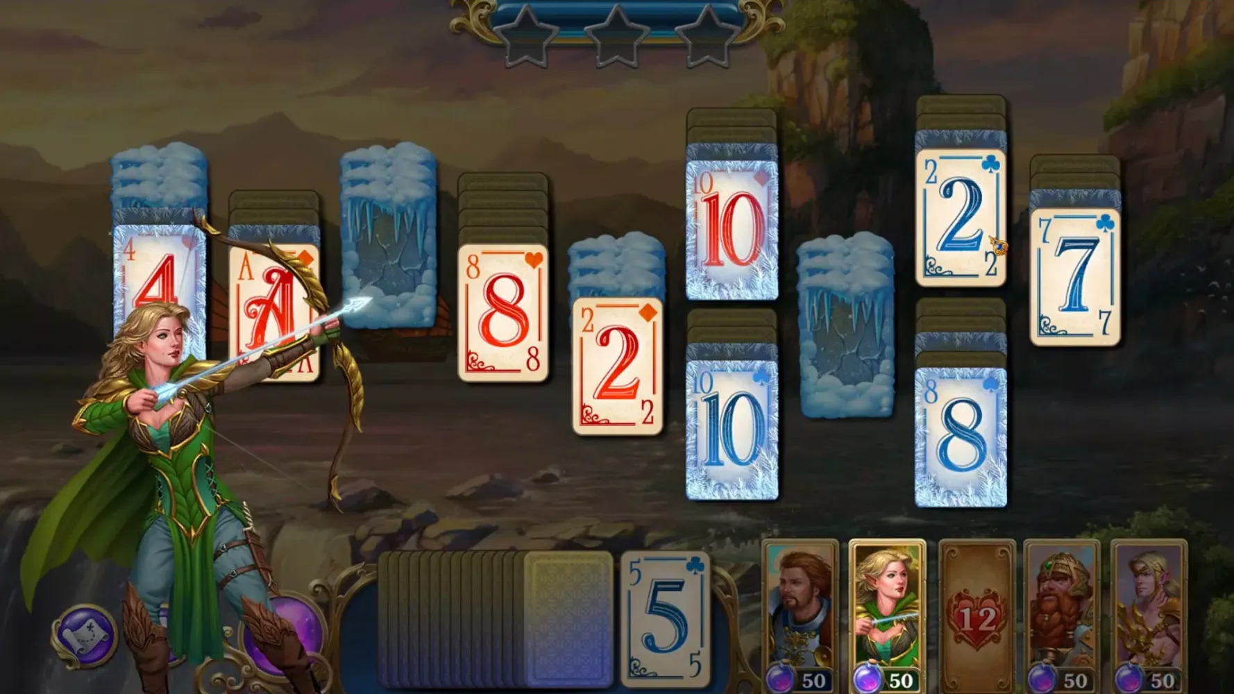 Tangkapan layar Emerland Solitaire 2 CE