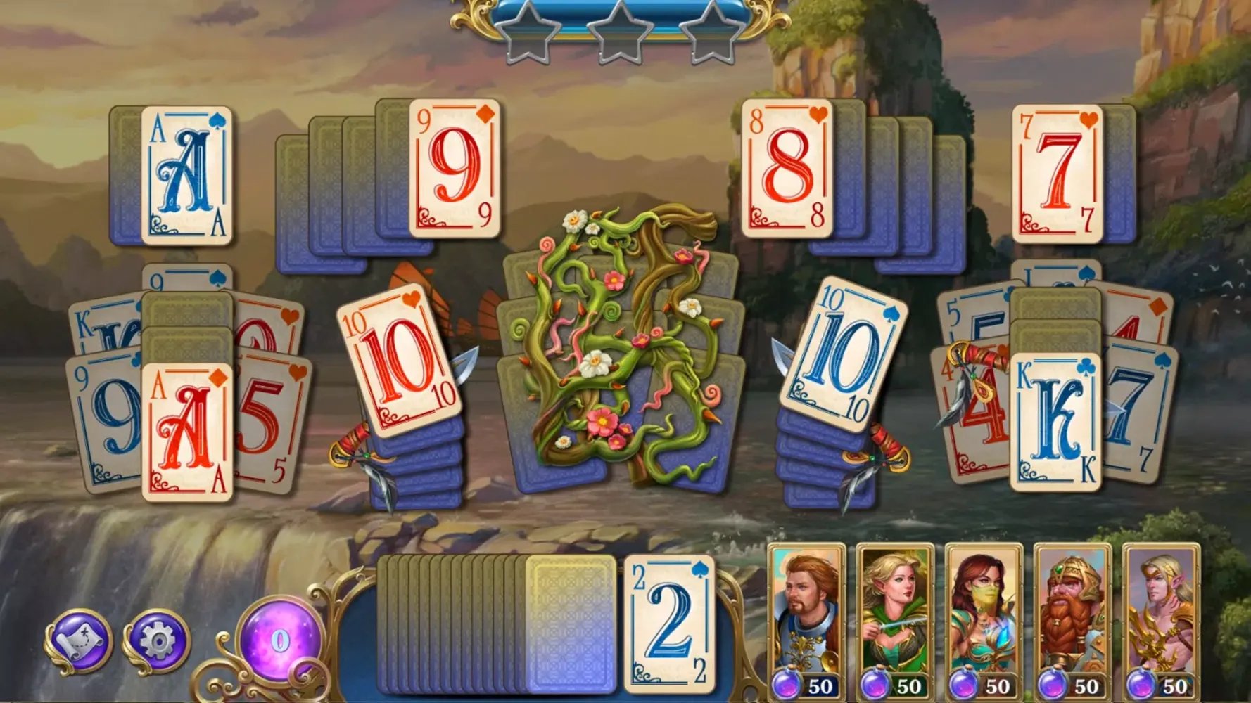 Tangkapan layar Emerland Solitaire 2 CE