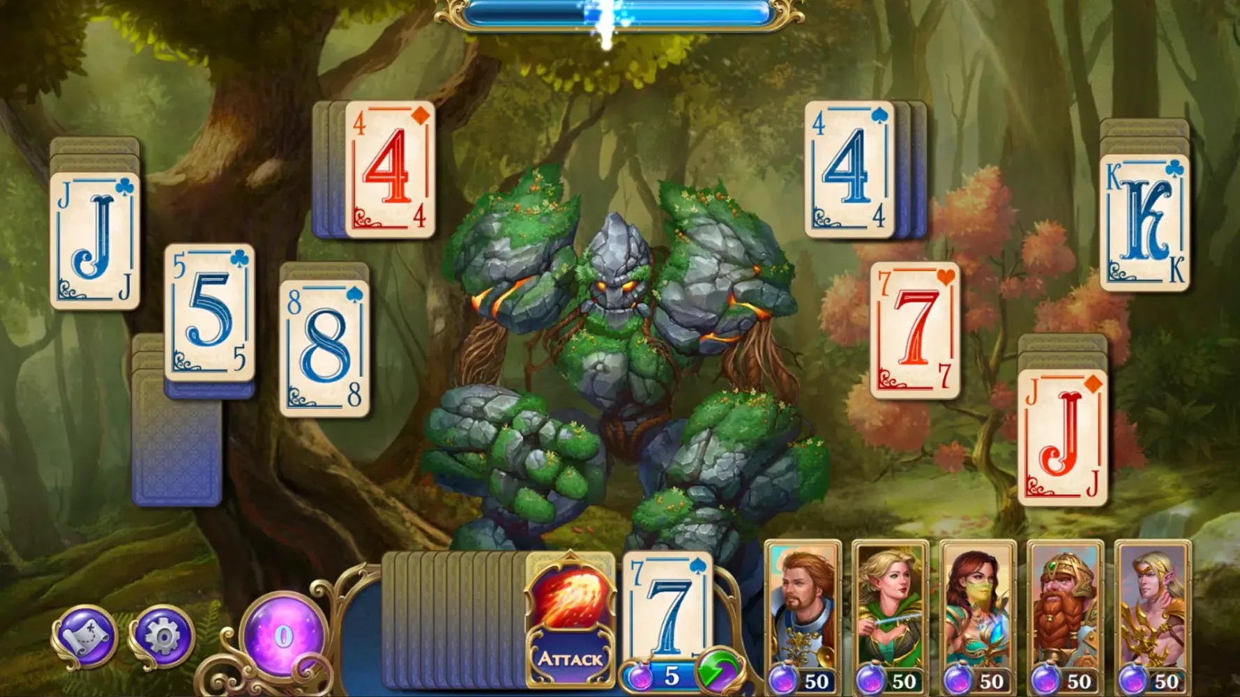 Tangkapan layar Emerland Solitaire 2 CE