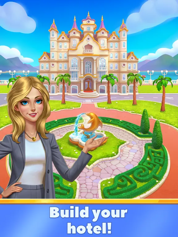 Emily's Hotel Solitaire iPad  Screenshots