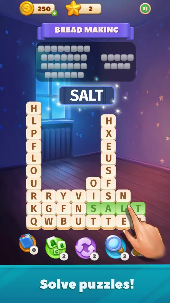 Tangkapan layar Word Scramble - Family Tales