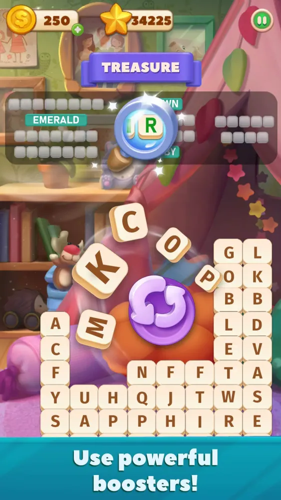 Tangkapan layar Word Scramble - Family Tales