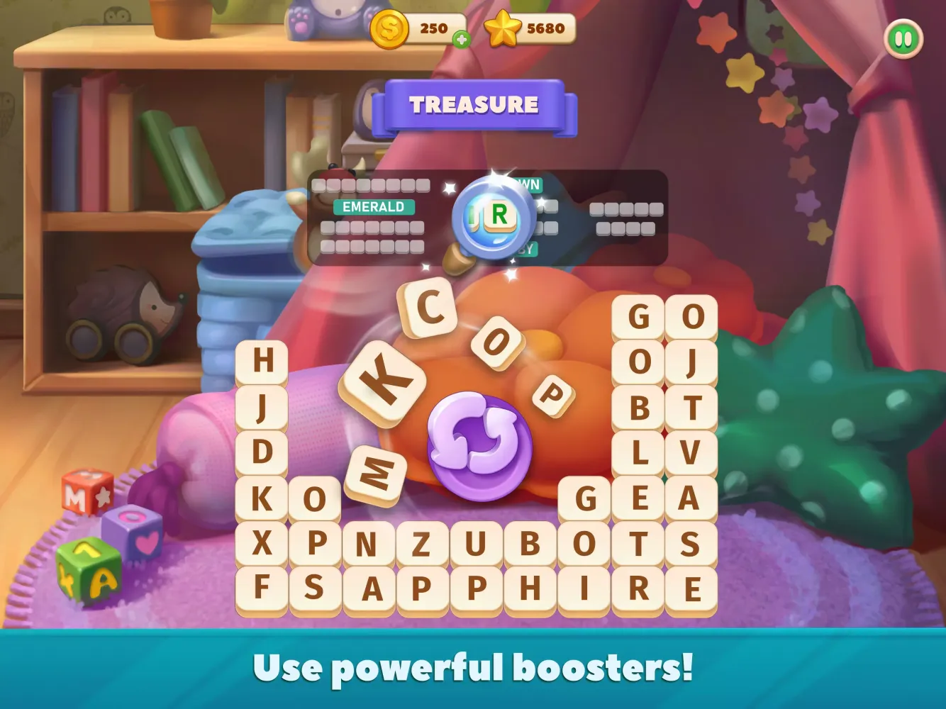 Tangkapan layar Word Scramble - Family Tales