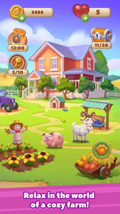 Скриншоты Tile Farm Story: Matching Game